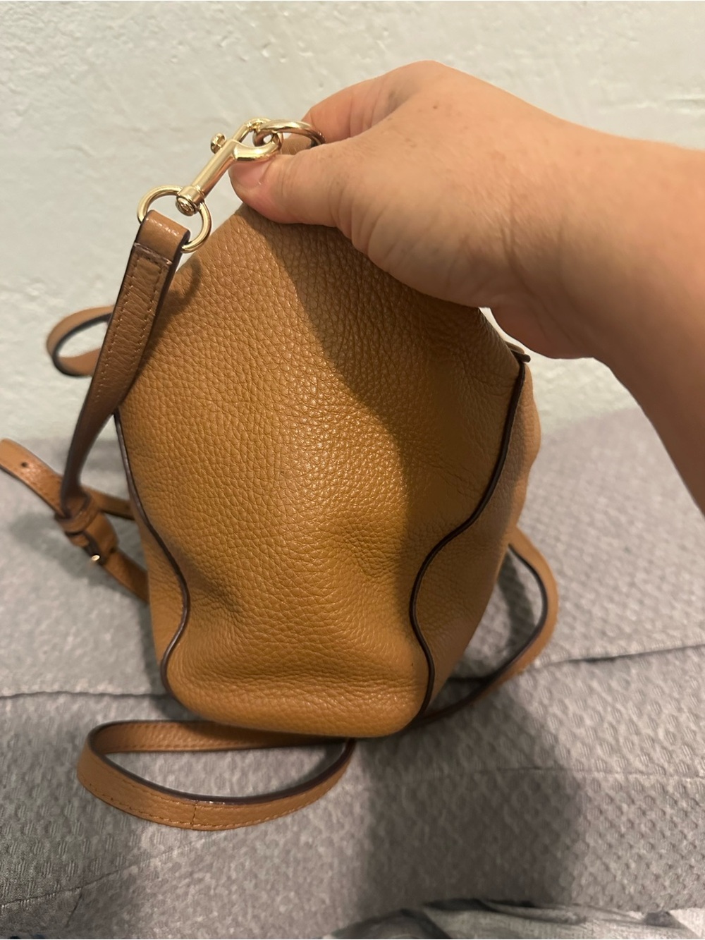 Coach Cognac/Tan Leather Satchel and Wallet Set - Picture 6 of 12